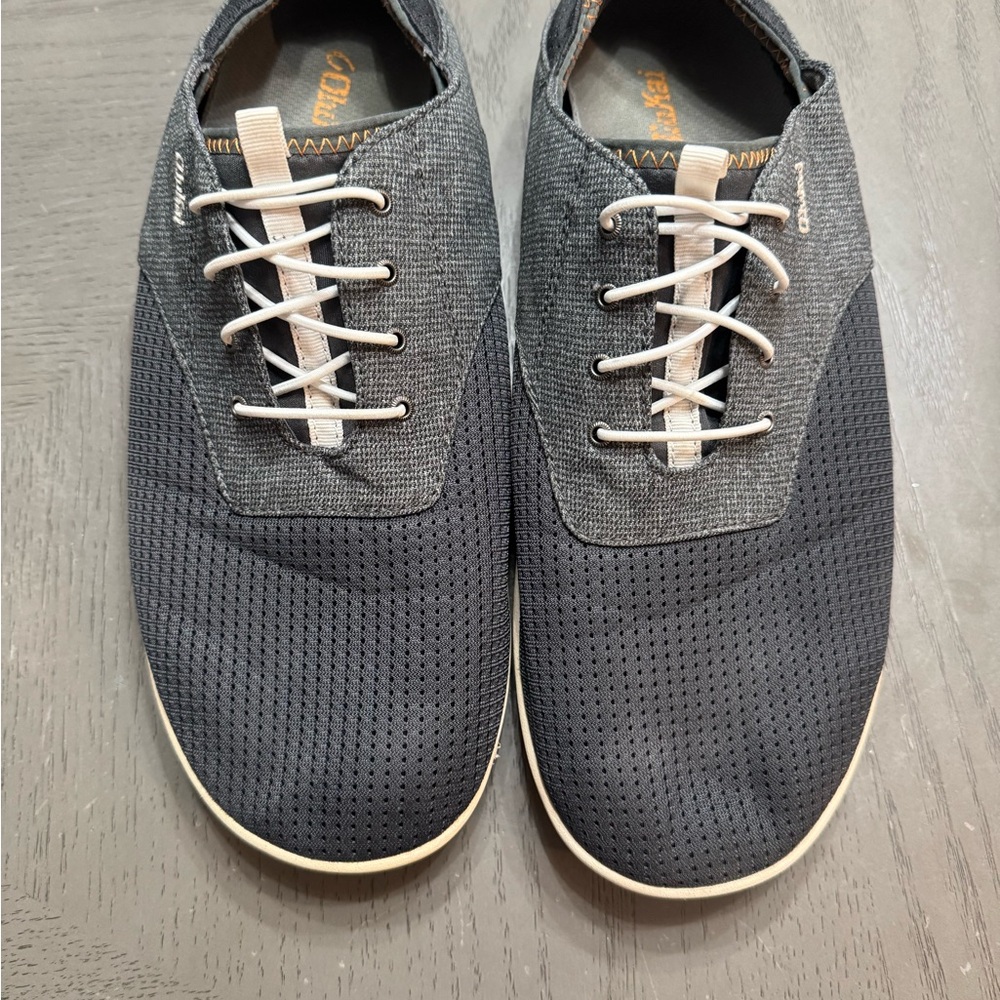 OluKai Men's Navy Boat Shoes 12